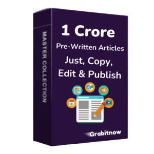 1 Crore Pre-Written Articles 1 Crore Pre-Written Articles