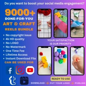 9000+ Art and Craft Reels Bundle