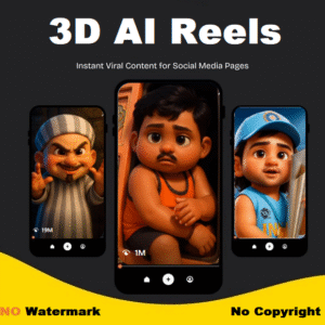🔥NEW LAUNCH: 3d AI Reels Bundle to Viral on Social Media